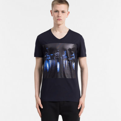 t shirt calvin klein skyline print j style menswear yerseke