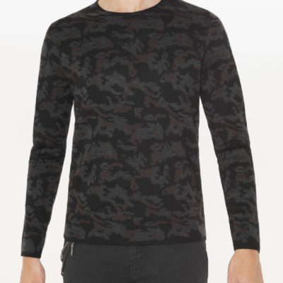 Antony morato camouflage print trui j style menswear yerseke
