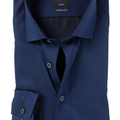 OLYMP Modern Fit overhemd, blauw (contrast) j style menswear
