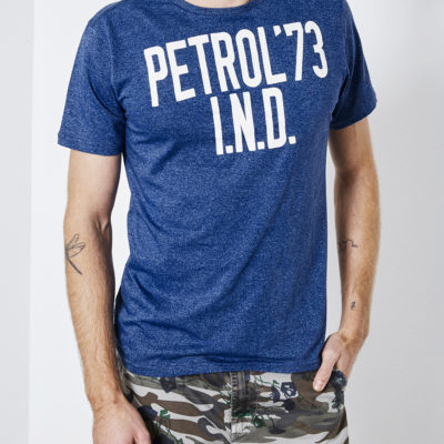 Petrol Industries t-shirt ronde hals petrol i-n-d capri
