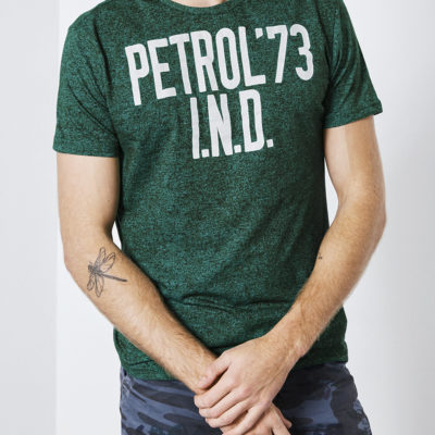 Petrol Industries t-shirt ronde hals petrol i-n-d Dark Grass