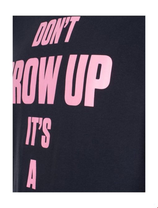 PUREWHITE DON'T GROW UP T-SHIRT NAVY