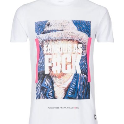 PUREWHITE "VAN GOGH" T-SHIRT WHITE