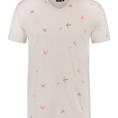 Kultivate TEE FREE AS A BIRD Ecru