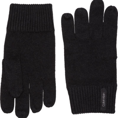 calvin klein basic gloves zwart