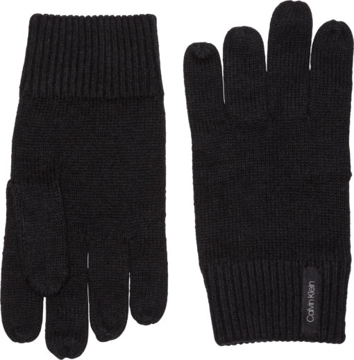 calvin klein basic gloves zwart