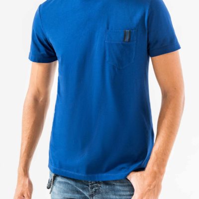 Antony Morato T-shirt met Borstzak blauw