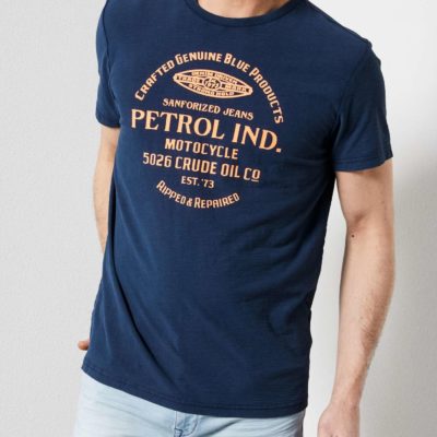 Petrol Idustries T-shirt blauw