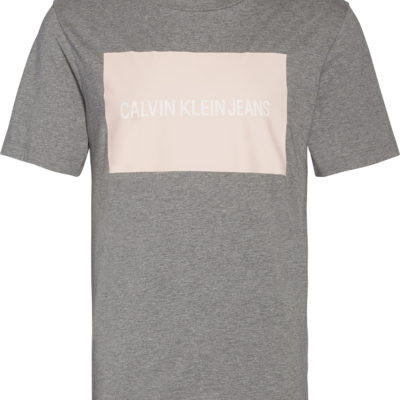 Calvin Klein t-shirt grijs roze