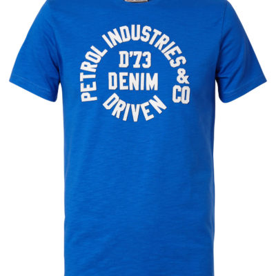 Petrol industries t-shirt blauw