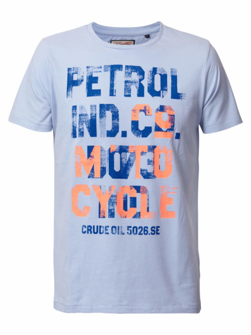 Pertrol industries t-shirt blauw