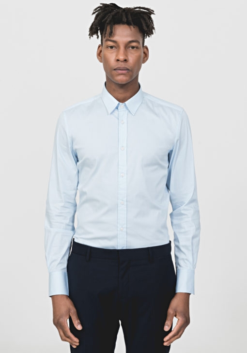 ANTONY MORATO Super slim-fit overhemd Licht Blauw