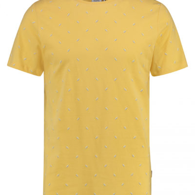 Kultivate t-shirt geel