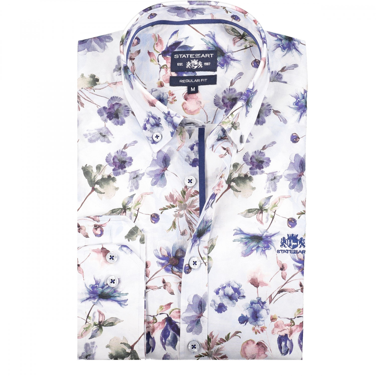 voordelig Resultaat James Dyson State of Art Regular fit overhemd met bloemen - J Style Menswear