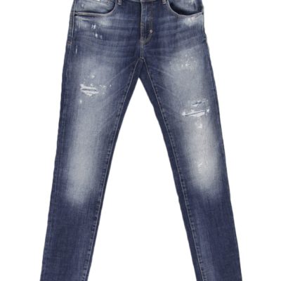 ANTONY MORATO GILMOUR JEANS WITH MEDIUM WASH AND DISTRESSED