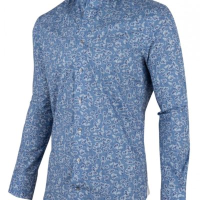 Cavallaro Napoli Benito shirt Blauw