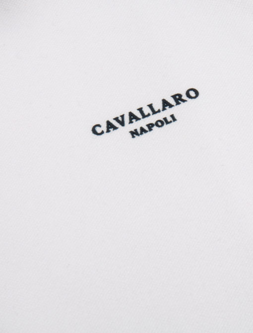 Cavallaro Napoli Basic Polo Optical White