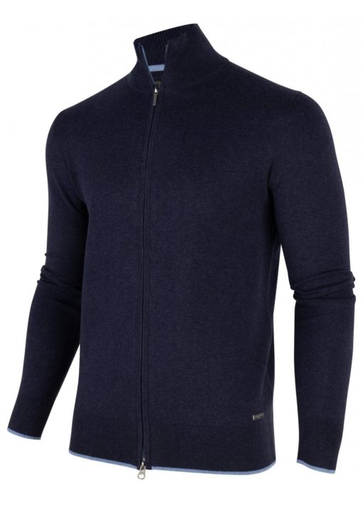 Cavallaro Napoli Antimo Cardigan Donkerblauw