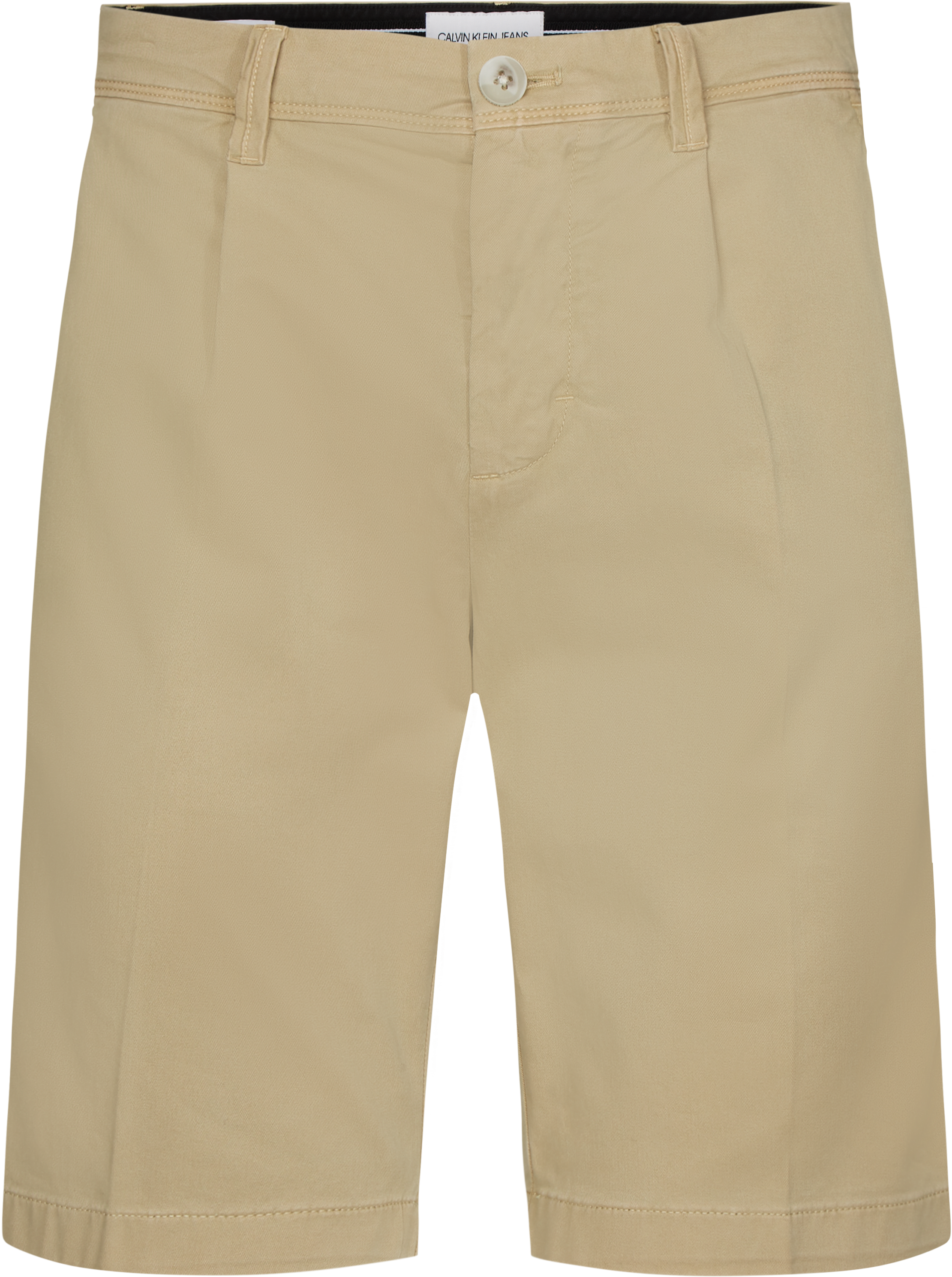 Calvin Klein Slim Chino Korte Broek Travertine | J Style Menswear
