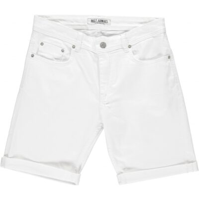 Just Junkies Mike Shorts White