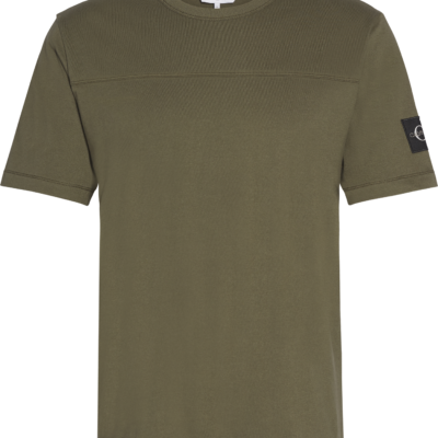Calvin Klein Monogram T-shirt met embleem deep depths