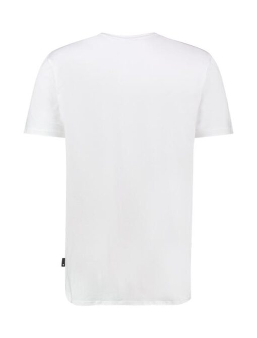 Purewhite Wave Logo T-shirt White