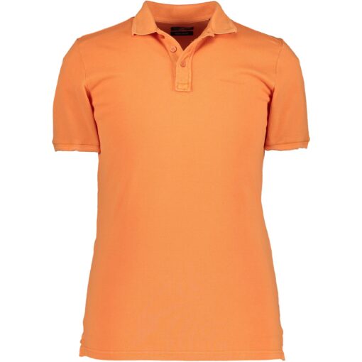 State of Art Katoenen poloshirt piqué Oranje