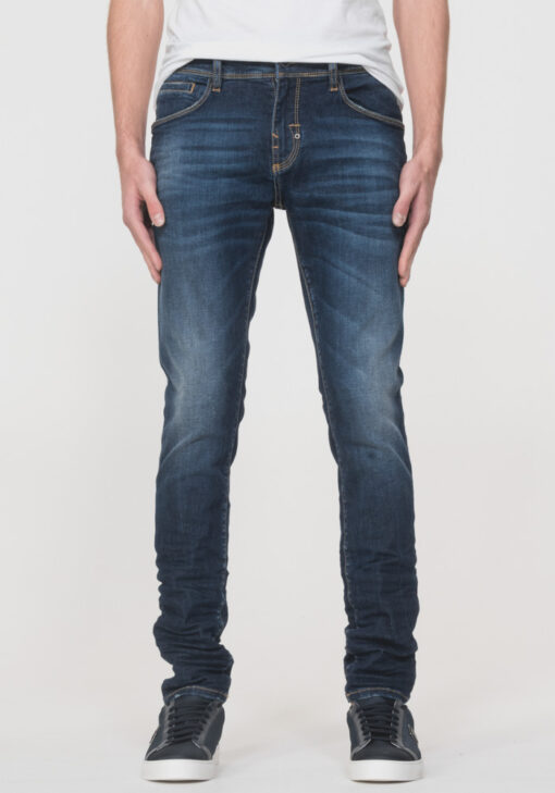 SUPER SKINNY JEANS “GILMOUR” IN STRETCH DENIM