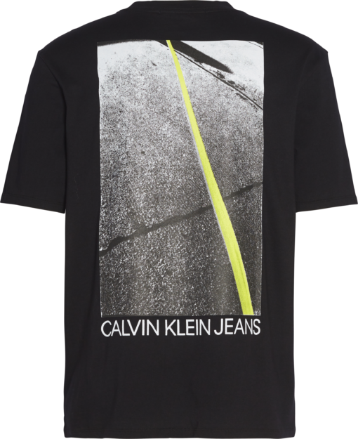CALVIN KLEIN T-SHIRT FOTOPRINT CK BLACK