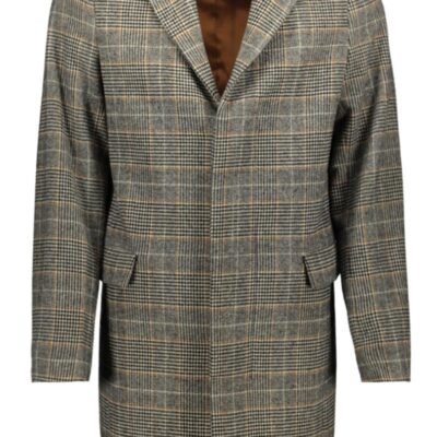 Circle of Trust LAURENS COAT Caramel check