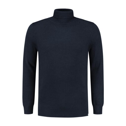 Circle of Trust STEWART TURTLENECK MIDNIGHT MARINE MELANGE