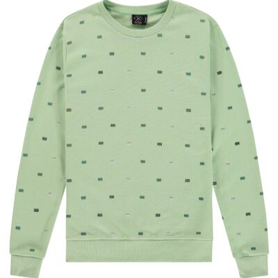 Kultivate Sweater Tapes Quiet green