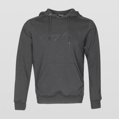 ANTONY MORATO HOODIE MET BORSTLOGO ZWART