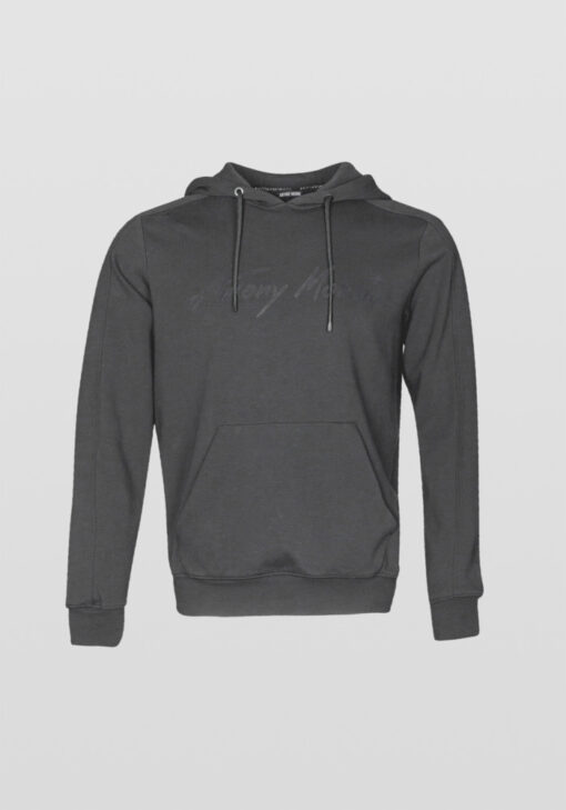 ANTONY MORATO HOODIE MET BORSTLOGO ZWART