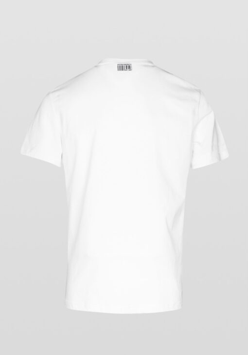 ANTONY MORATO SLIM-FIT T-SHIRT MET REFLECTERENDE PRINT DETAIL