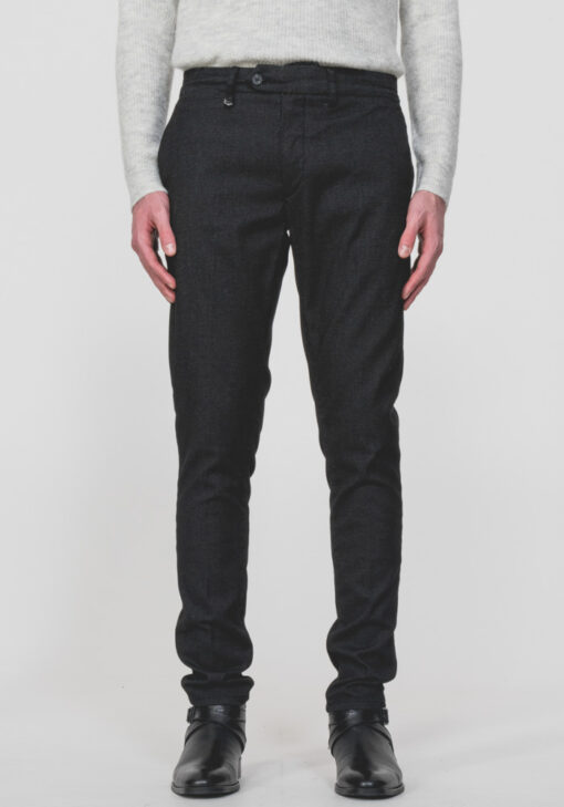 ANTONY MORATO PANTALON ZWART MET STIPPEN