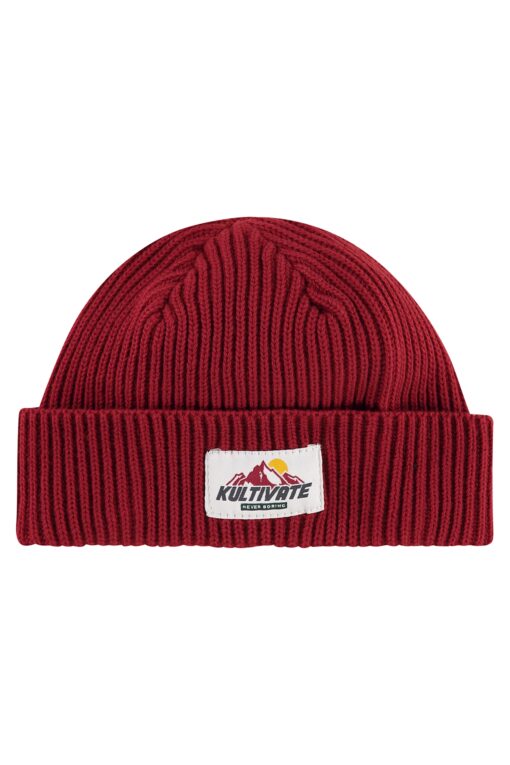 Kultivate Trail Beanie Rood