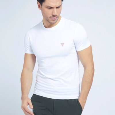 GUESS SUPERSLIM T-SHIRT TRUE WHITE