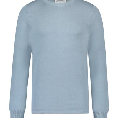 Purewhite Essential Knit Crewneck Blue