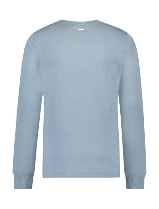 Purewhite Essential Knit Crewneck Blue