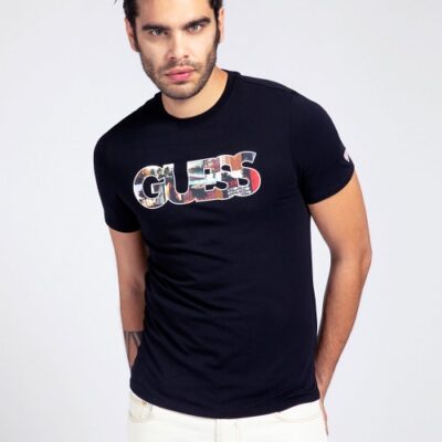GUESS T-SHIRT LOGO VOORKANT
