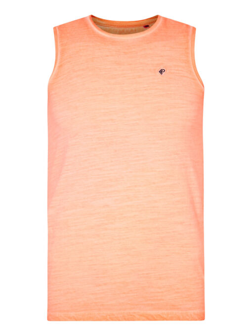 Petrol Industries Gemêleerd singlet Fiery Coral