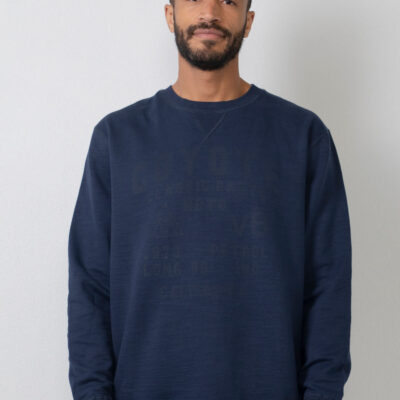 Petrol Industries Sweater met print Dark petrol