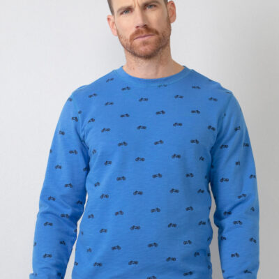 Petrol Industries Zomerse sweater Azure Blue