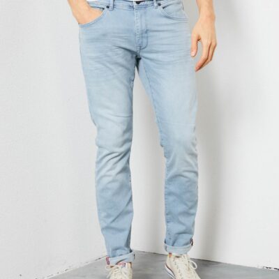 Petrol Industries Seaham Slim Jeans Bleached