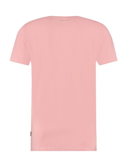 Purewhite Morse Logo T-shirt Pink
