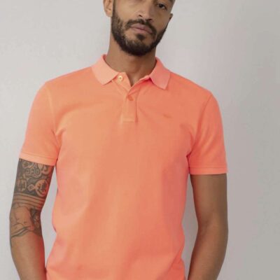 Petrol Industries Classic urban polo Fiery Coral