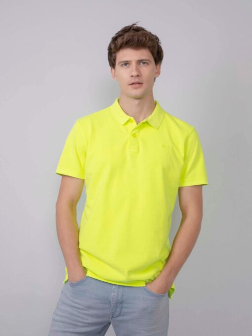 Petrol Industries Classic urban polo Safety Yellow