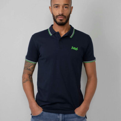 Petrol Industries Klassieke polo Dark navy