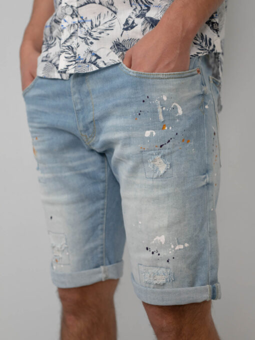 Petrol Industries Blaze denim short Light vintage